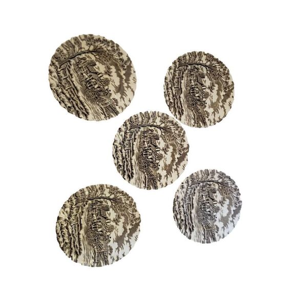 Staffordshire Other - Royal Mail Fine Staffordshire Saucers